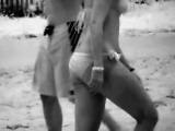 Reality sex scene on the beach