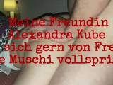 German Berlin Amateur Stranger Threesome Creampie