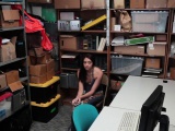 Shoplifter Avi Love got fucked in the office