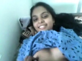 desi man playing with boobs