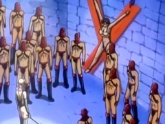 Crazy Hentai BDSM Gangbang in Prison