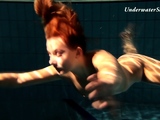 Edwige slutty teen underwater