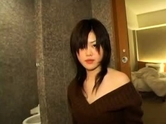 Teen Japanese hairy twat licking and fucking