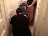 slave joschi get his soup from toilet