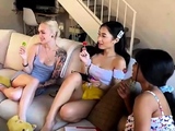 Interracial Lesbian Fuck Fest With Sex Toys