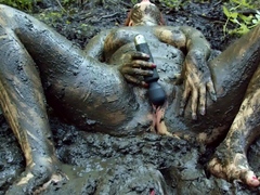 red-riding-hood-masturbates-in-forest-mud