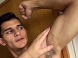 Muscle Worship and Handjob - Gypsy Breno Gomes