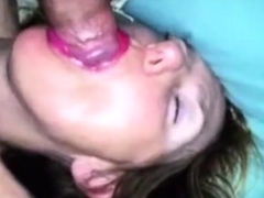 Shameless Lori sensual suck and cum on face