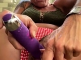Yoga Mom Masturbates & Cums Hard