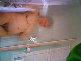 mom's great full body spied in the shower