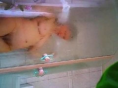 mom's great full body spied in the shower