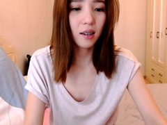 Pretty Japanese teen solo masturbation Uncensored