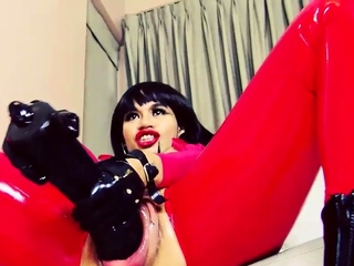 Fucking Her Monster Hole With Monster Toys
