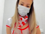 Jerk off instruction, medica gostosa guiando sua punheta