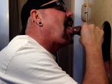 Gloryhole gay sucks and strokes BBC