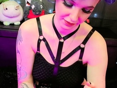 Amateur striptease and Solo masturbation