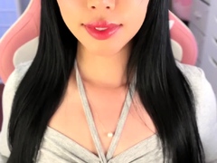 Webcam Asian chick anal masturbation tease