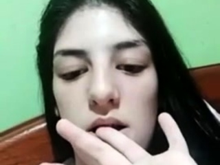 Slutty amateur teen brunette hoe