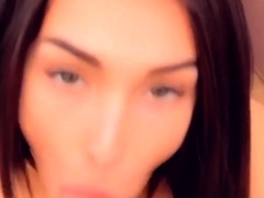 Amateur Blowjobs with Horny Big Titted Brunettes