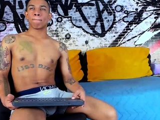 Tgirl blonde with big tits and big cock jerks off