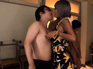 Japanese teen blowjob and hard fuck uncensored