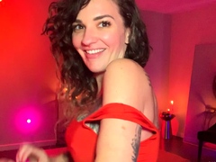Brunette Solo Webcam Masturbation