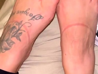 Foot fetish Close up feet and toes tease