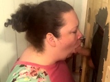 Glory Hole Blowjobs and Brunettes
