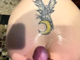 Spreading amateur ass wide POV