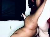 Amateur couple doing very hardcore doggystyle