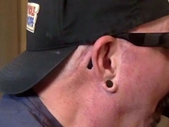Cockhungry mature deepthroating dick