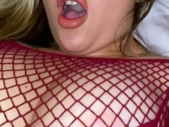 Busty Blonde Pussy Close Up