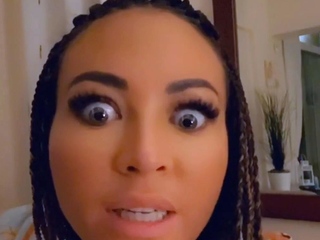 Big boobs milf masturbates with her dildo