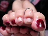 Mila P aka milaap OnlyFans - Cummy Feet Treat Theres my