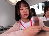 POV close up asian gf blowjob