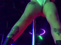 Amateur striptease and Solo masturbation