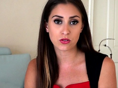 Cute curly brunette solo webcam masturbation