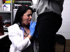 Milking in freshly stolen latex gloves