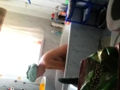 Stepmom in very intimate voyeur scenes