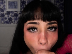 BJRAW Beca Barbie couldn't wait to suck me off