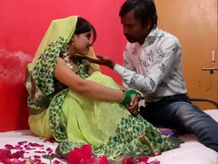 Desi Kamini Bhabhi First Time Honeymoon Night Sex