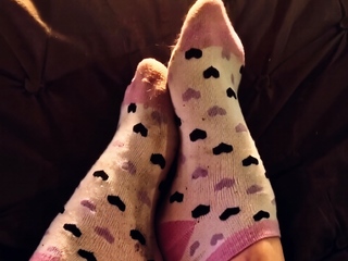 Solo masturbation and the foot fetish