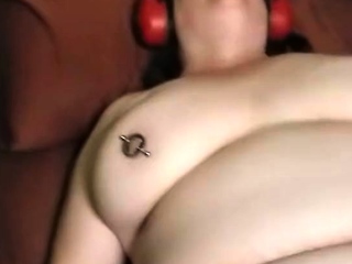 Amateur BBW Toying Her Wet Pussy